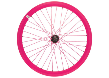 BRN Ruota Fixed Posteriore Fluo-fuxia fluo